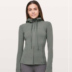Lululemon Hooded Define Jacket (grey sage)